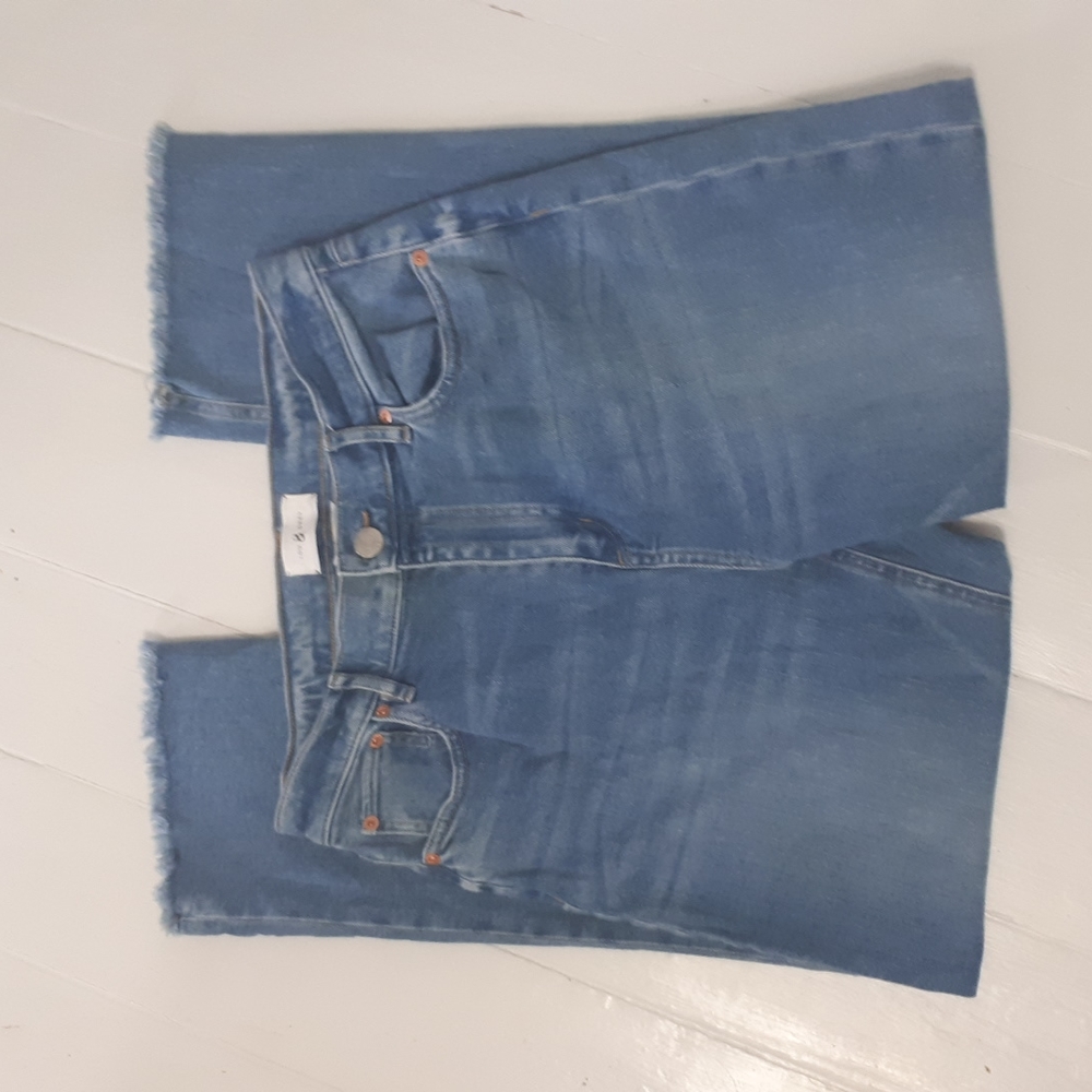 Lou and Grey high waist straight crop size 30.
